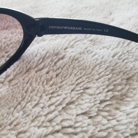 Emporio Armani Black Sunglasses - Picture 8 of 10